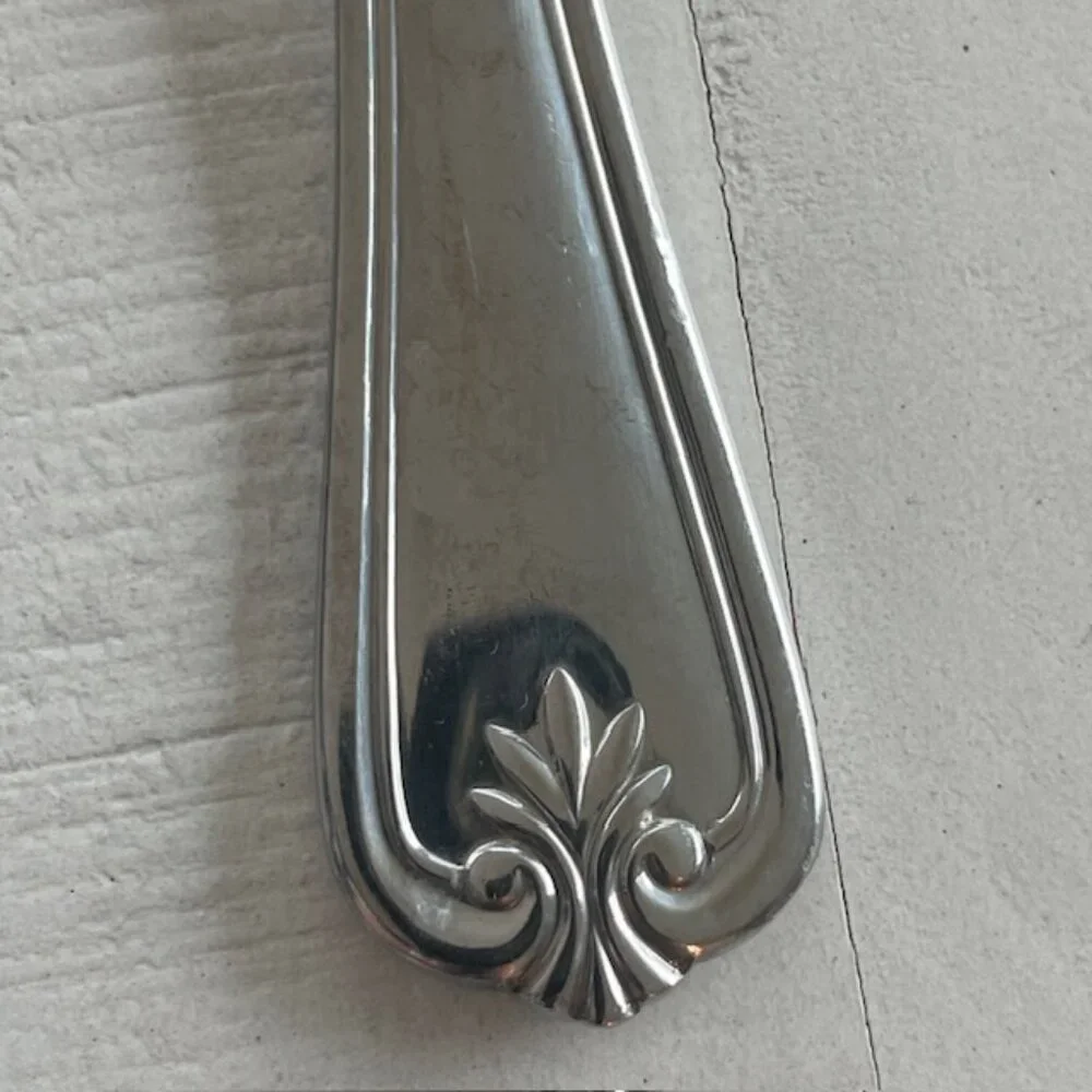 LENOX BUTLER'S GOURMET SERVING SPOON STAINLESS RETIRED PREOWNED